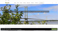 Desktop Screenshot of northbankforum.org.uk
